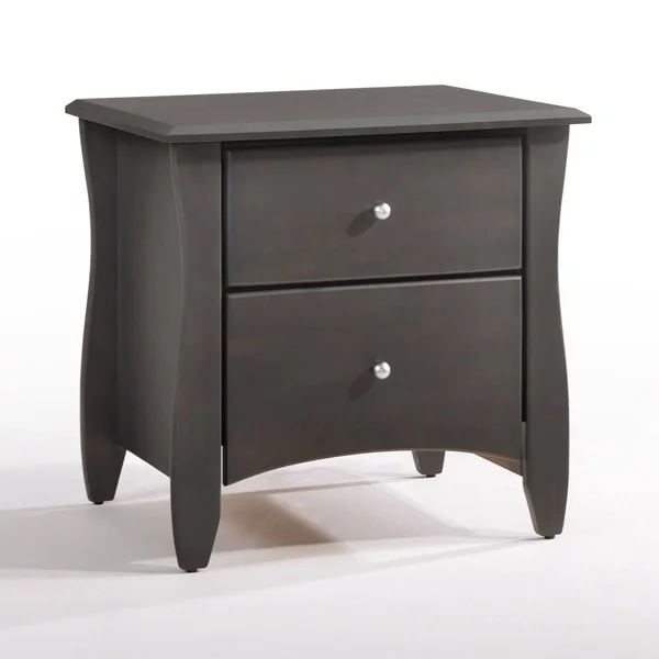 Night and Day Clove 2 Drawer Night Stand - Cherry