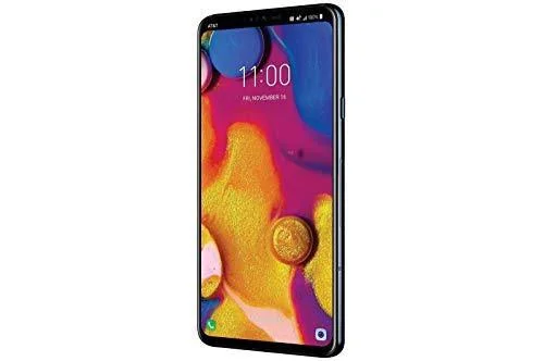 LG V40 ThinQ 64GB T-Mobile Smartphone w/ 5-Cameras - 6.4x22 QHD+ Display - Aurora Black (Renewed)
