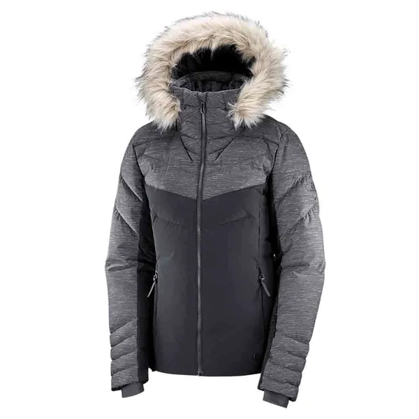 Salomon Women's Warm Ambition Jacket Black/Black/Heather M