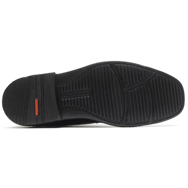 Men's Rockport Style Leader 2 Apron Toe, Size: 17, Black