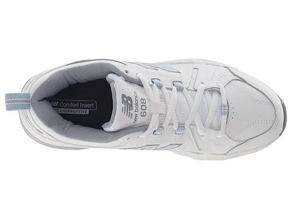 New Balance 608v5 Women's Shoes, Size: 5.5, White
