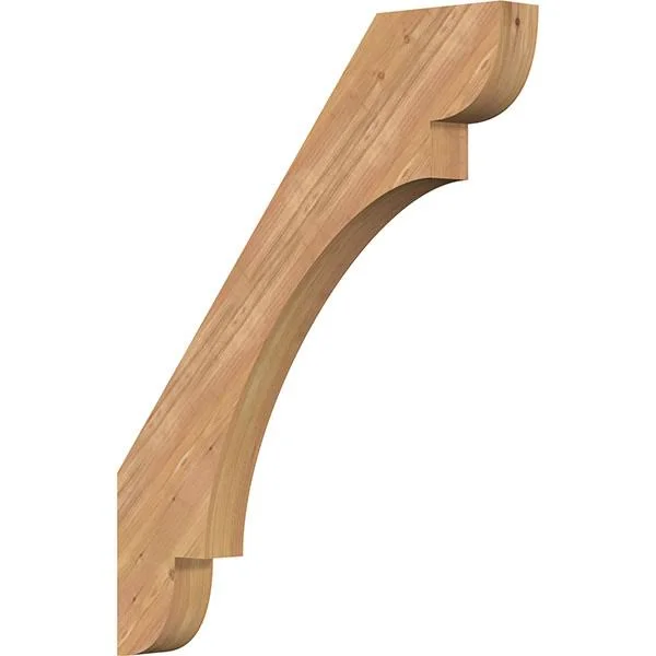 3 1/2x22W x 32x22D x 40x22H Olympic Smooth Brace - Western Red Cedar