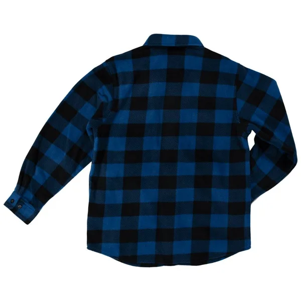 Tough Duck Buffalo Check Fleece Shirt (Color: Red Buffalo Check - Size: XL)
