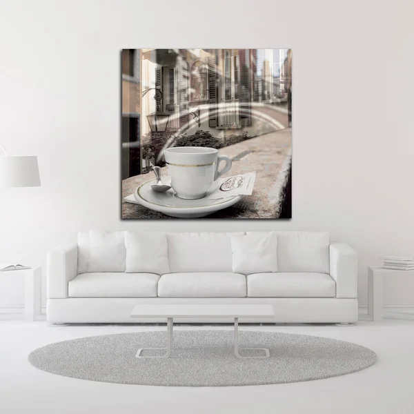 Cafe in Venezia #1 by Alan Blaustein - Print on Canvas, Ready to Hang