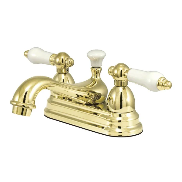 Kingston Brass Ks3600pl 4 in. Centerset Bathroom Faucet - Matte Black