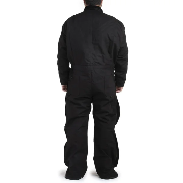 Berne Men's Deluxe Insulated Coverall Black - 2XL/Tall