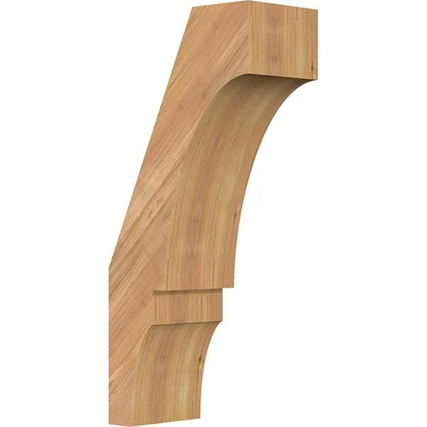 5 1/2x22W x 10x22D x 22x22H Balboa Smooth Brace, Western Red Cedar