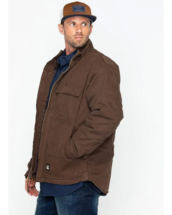 Berne Flex180 Washed Chore Coat - Bark - 3XL - Regular