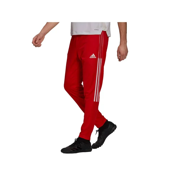 Men's Adidas Tiro 21 Track Pants XL - Vivid Red/White