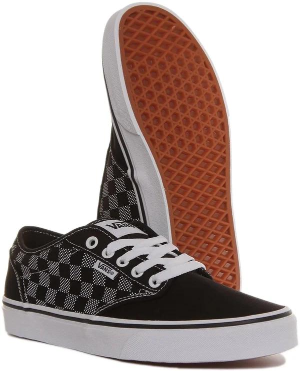 Vans Atwood Sneaker - Men's, Black/White, Size 9, Sneakers