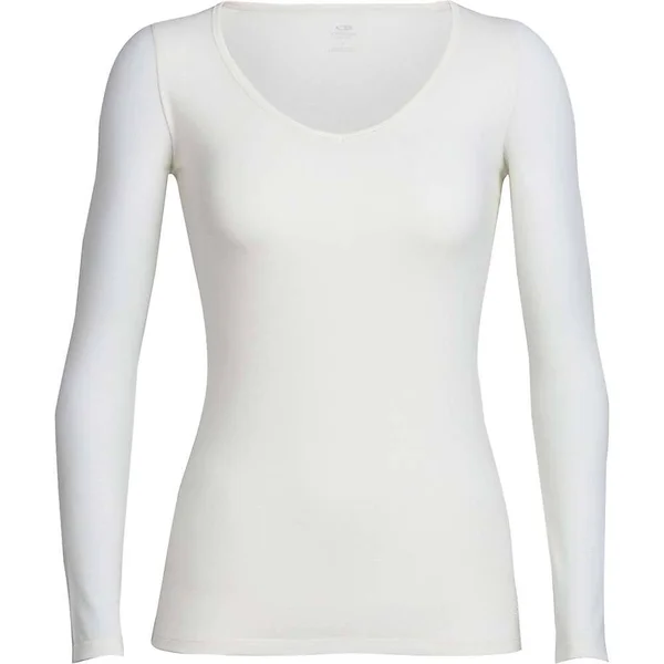 Icebreaker Siren Sweetheart Long-Sleeve Top - Women's Gritstone Heather - L