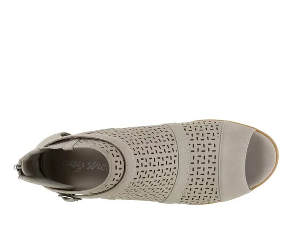 Women's Easy Street Carrigan Bootie - Grey - Size 8