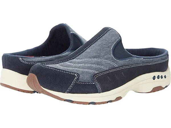 Easy Spirit Travel Time Women's Slip on - Navy Size 7