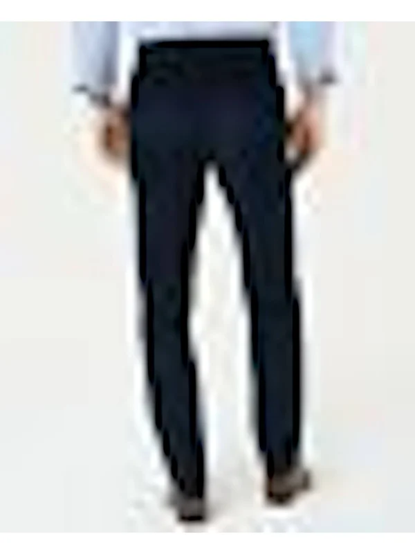 Ralph Lauren Mens Navy Stretch, Classic Fit Pants 30w/ 30L