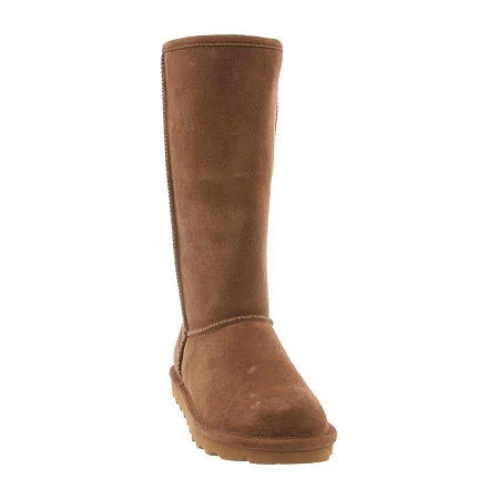 Bearpaw Women's Elle Tall Wide Boots - Hickory, Size 10