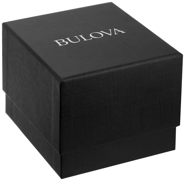 Bulova Men's Leather Strap Watch 97A126