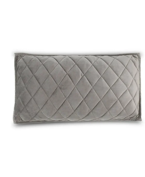 Jennifer Adams Velvet Diamond Sham (Natural Linen - King)