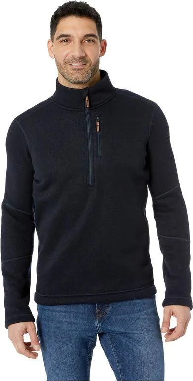 Smartwool Hudson Trail Fleece Half Zip Sweater - Men's Navy - XXL
