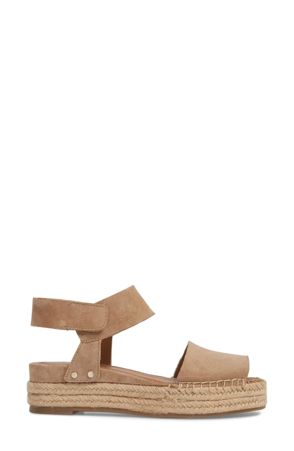 Franco Sarto Oak by Sarto Women's Sandals Black Suede 2 : 9.5 M