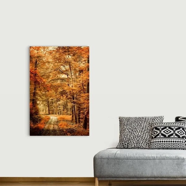 Autumn Secret, Canvas Wall Art, 32x48, Great Big Canvas