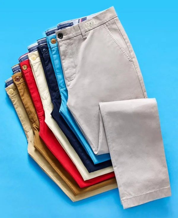 Tommy Hilfiger Men's Big & Tall Chino Pants - Drizzle