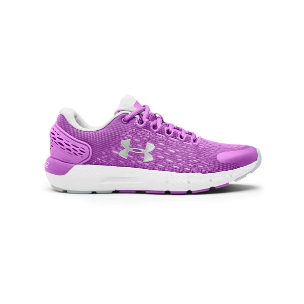 Under Armour Youth Charged Rogue 2 Running Shoes - Purple, 7