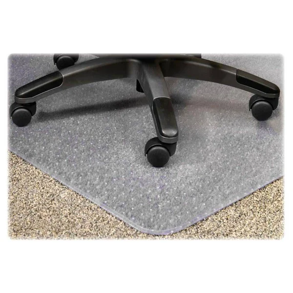 Lorell Plushmat Chair Mat - Clear