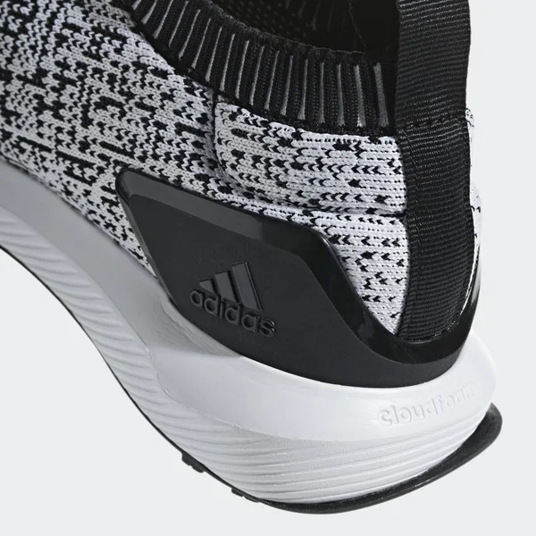 Adidas Rapidarun Laceless Running Shoes Black/White/Black Size 5.5