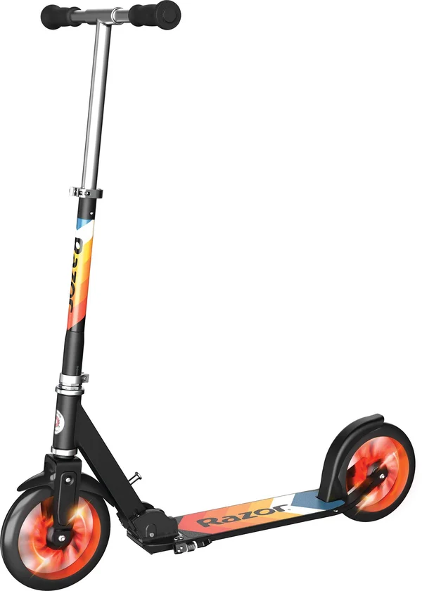 Razor A5 Lux Scooter with Light Up Wheels Orange, GameStop