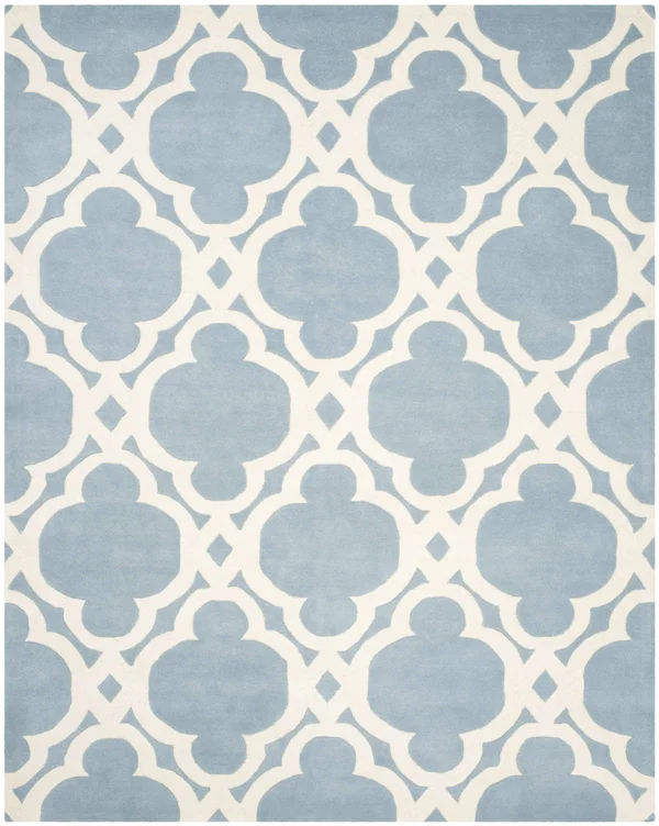 Safavieh Chatham Blue & Ivory 6& x 9& Rug