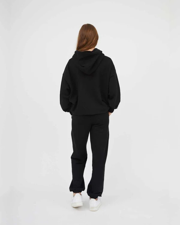 Les Girls Les Boys Loose Fit Track Pants Black, Black