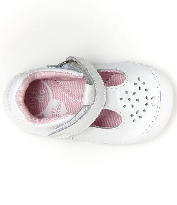 Stride Rite Toddler Girls Soft Motion Amalie Mary Jane - White