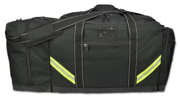 Lightning x Firefighter Premium 3XL Step-In Turnout Gear Bag - Red w/ No Logo (customizable)