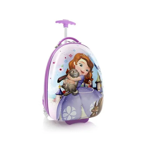 Disney Princess Sofia 18 inch Egg Shaped Luggage for Kids [Purple]