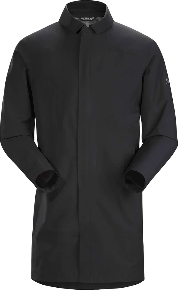 Arc&teryx Keppel Trench Coat Men's (Black II - Small)