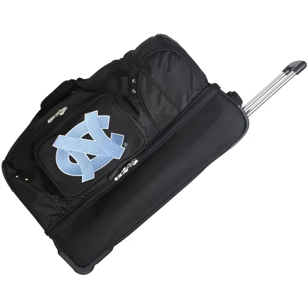 NCAA North Carolina Tar Heels Rolling Drop-Bottom Duffel Bag - 27-inches