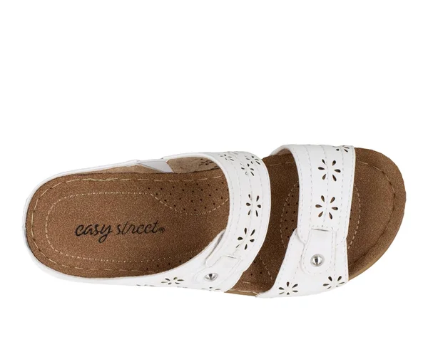 Easy Street Cash Women's Sandals - Size: 5.5, White