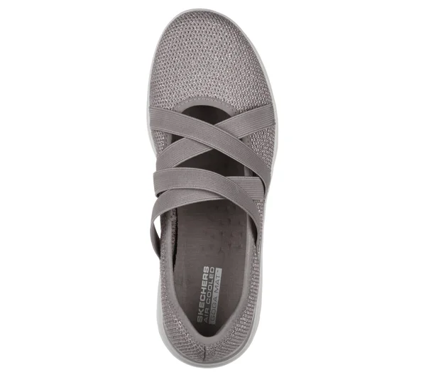 Skechers Women's On-The-Go Flex - Renewed Mary Janes - Taupe, 9.0