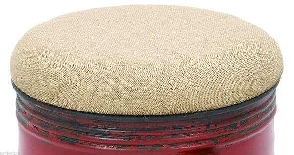 Vintage Inspire Stool in Unique Oil Drum Shape