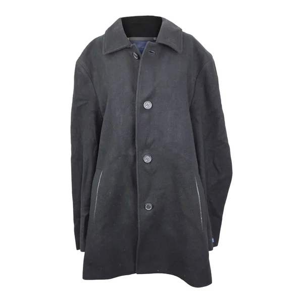 Cole Haan Wool Cashmere Topper Coat - x Large - Black