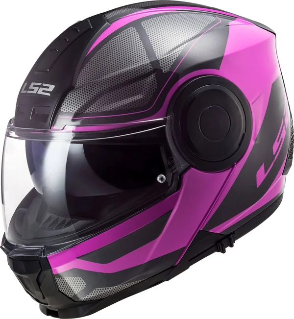 LS2 - Helmet FF902 Scope Axis Black - Pink - Size Xs