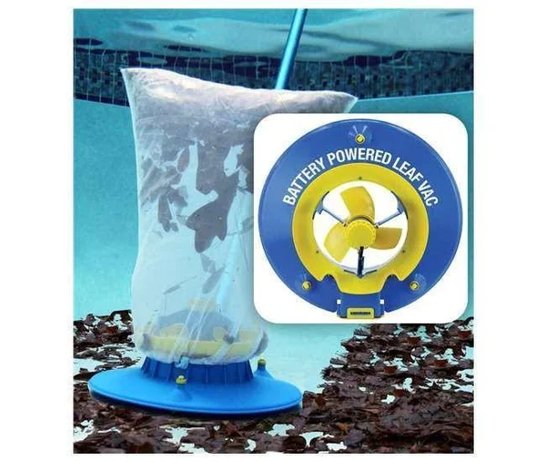 Water Tech LVAC100 Swimming Pool Spa Blaster Battery Vacuum w/ Telescopic Pole