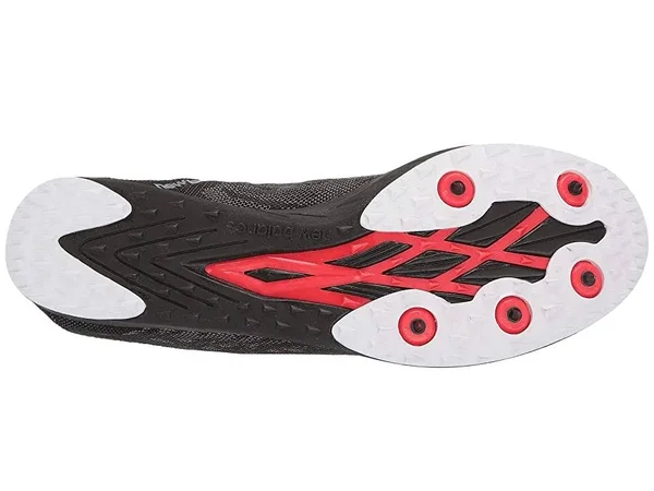 New Balance XC 5K V5 - Black/Red, Size 11