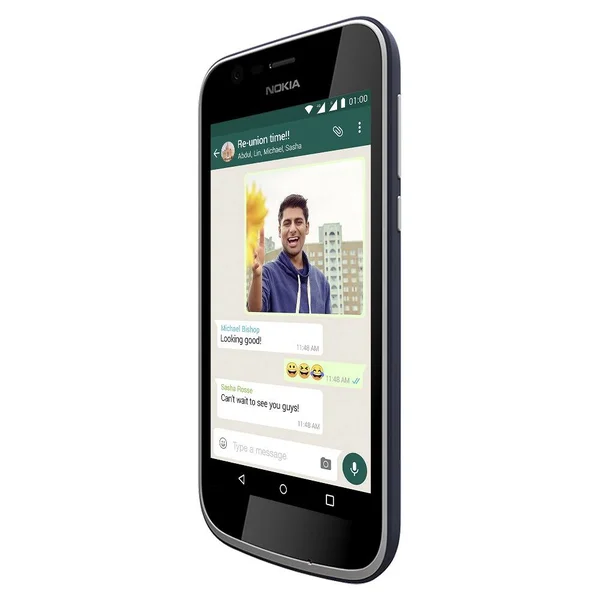 Nokia 1 - Android One (Go Edition) - 8 GB - Dual SIM LTE Unlocked Smartphone (atu0026T/T-Mobile/MetroPCS/Cricket/H2O) - 4.5x22 S