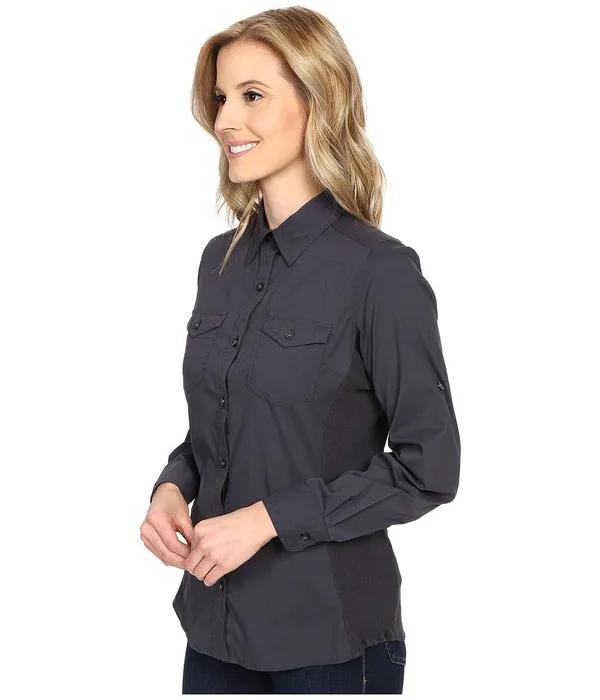 Marmot Annika Long Sleeve Shirt - Women's-Dark Steel-small