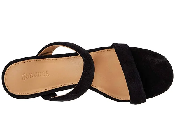 Soludos Ines Heel - Black - 6.5
