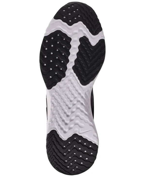 Nike Odyssey React 2 Flyknit Running Shoe Black/ White