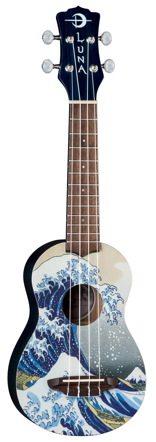 Luna Great Wave Soprano Ukulele