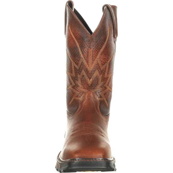 Durango Men's Tobacco Maverick XP Steel Toe Ventilated Pull-On Work Boot - DDB0175