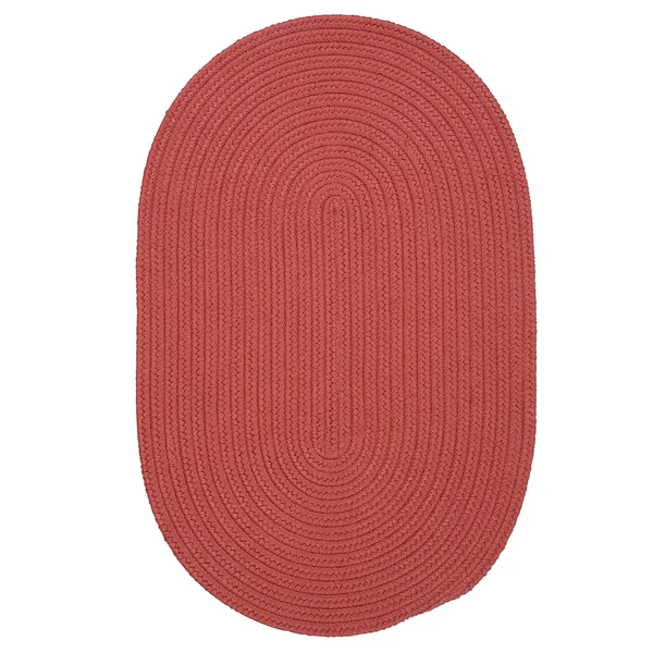 Colonial Mills Tortuga Terracotta Rug - 8 ft x 10 ft Oval